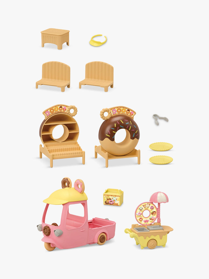 Sylvanian Families Dip Dip Donuts Wagon playset (British brand)