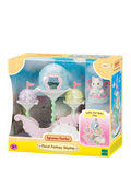 Sylvanian Families Floral Fantasy Skyship with baby figure, imported from the UK