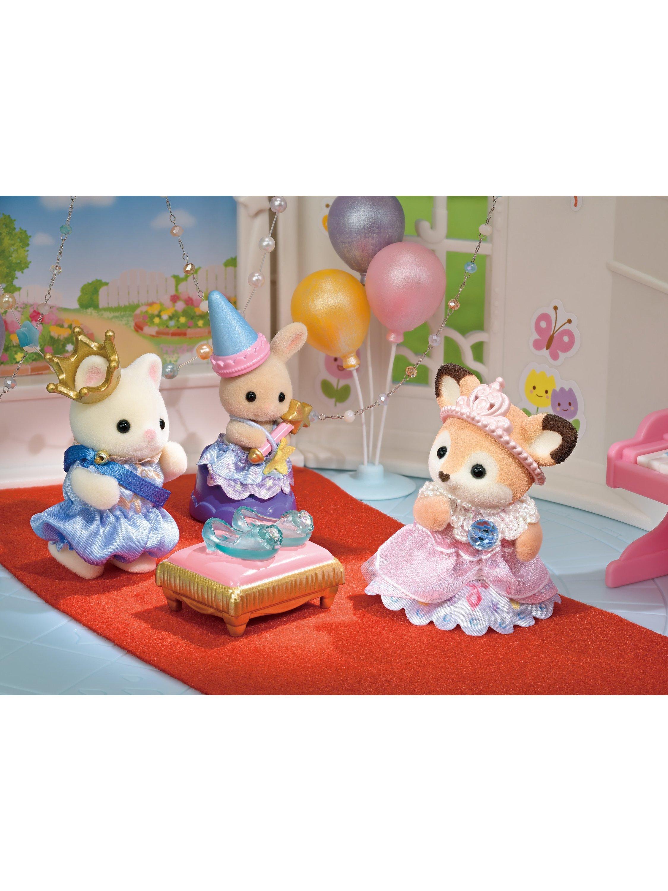 Sylvanian Families Nursery Princess Playset baby dolls, UK version