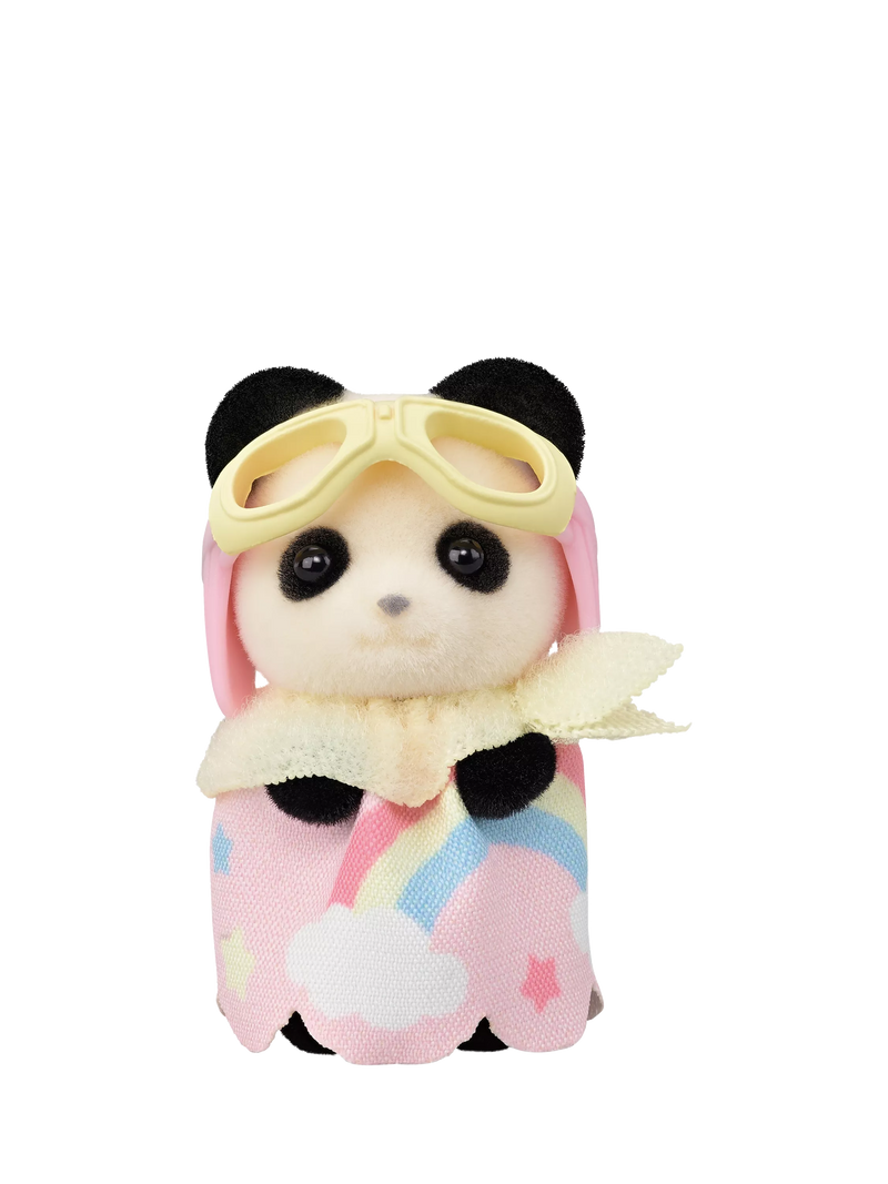 Sylvanian Families plane and train playset for baby figures (British brand)