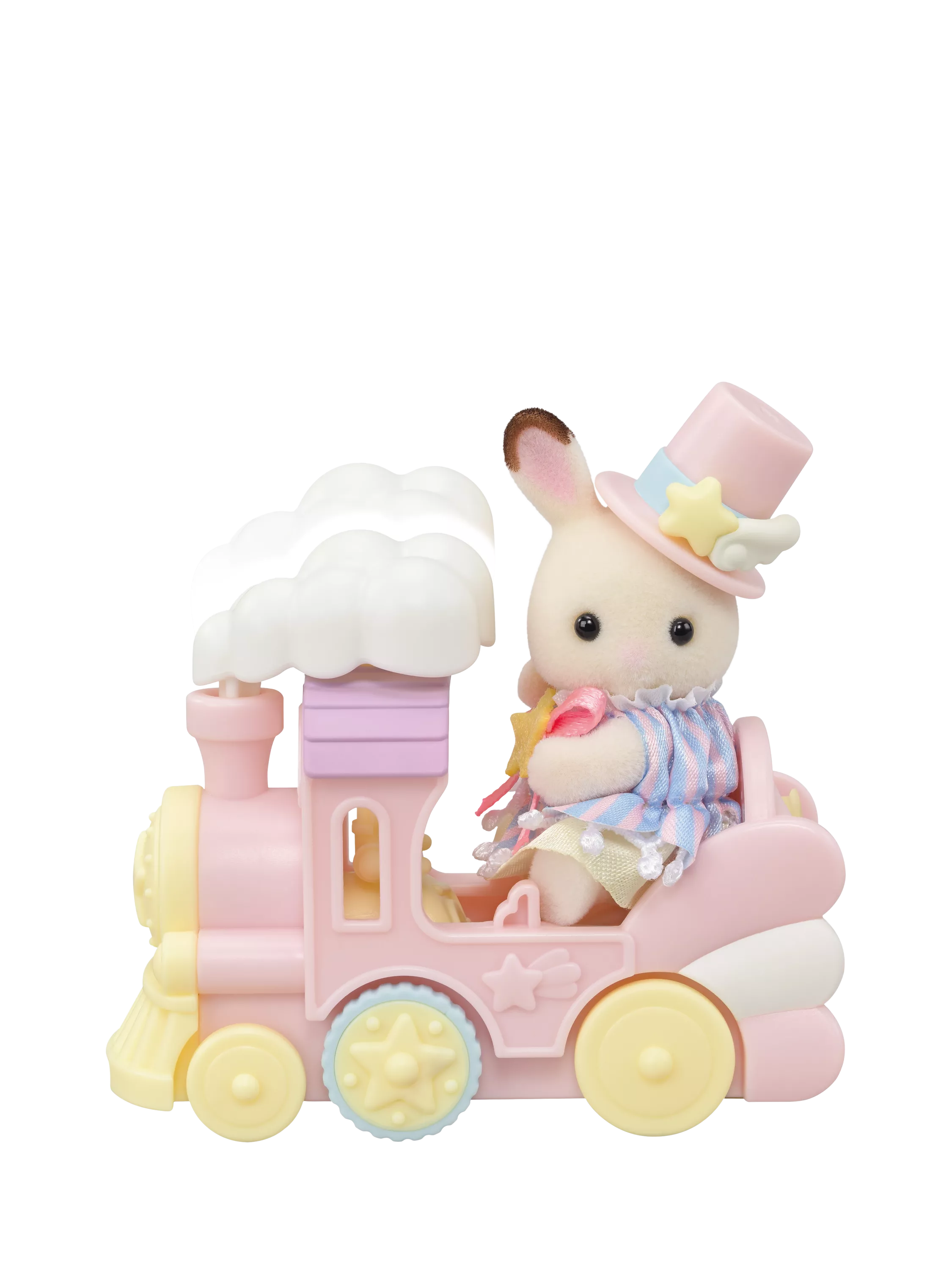 Sylvanian Families plane and train playset for baby figures (British brand)