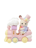 Sylvanian Families plane and train playset for baby figures (British brand)
