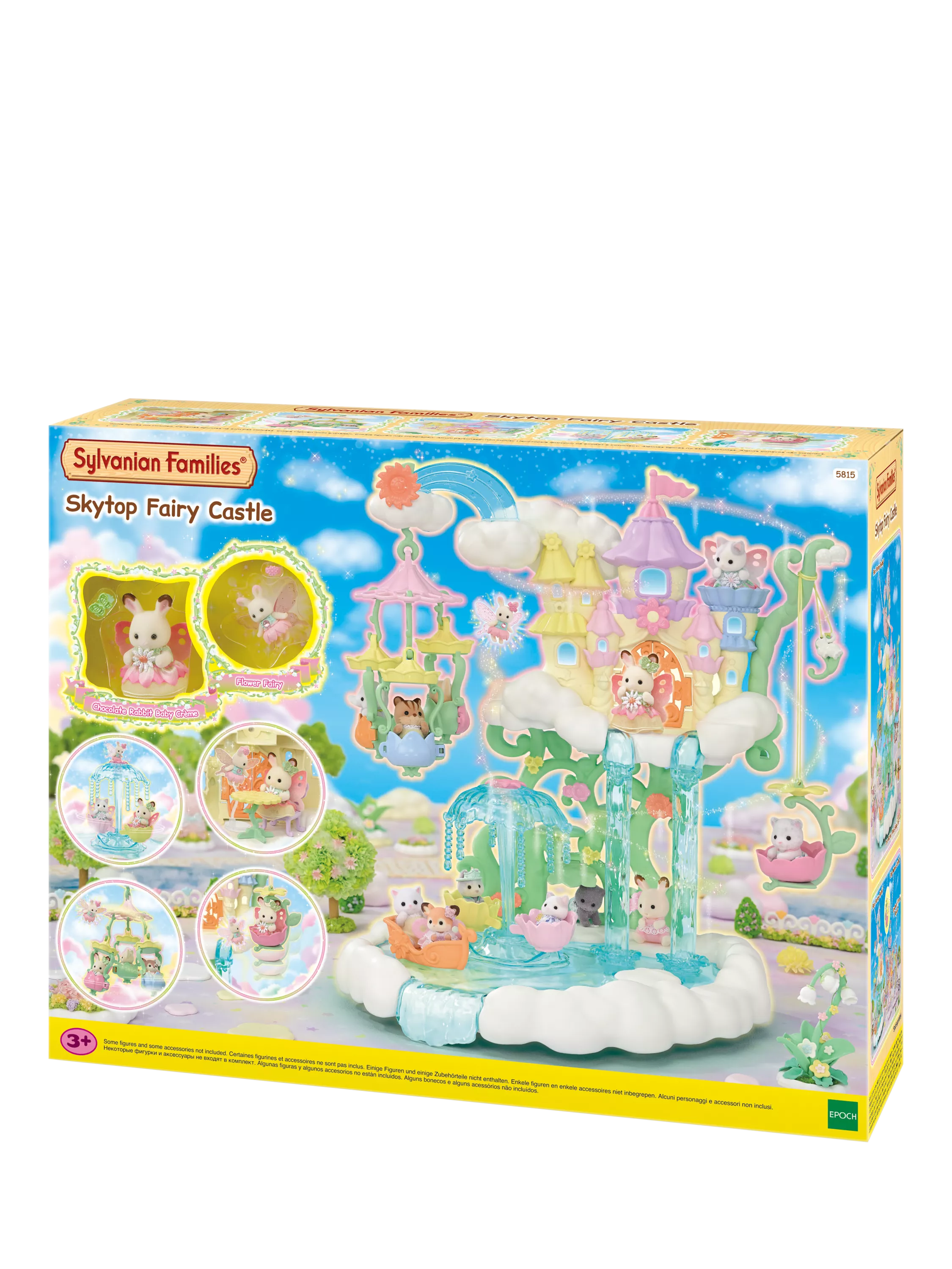 Sylvanian Families Skytop Fairy Castle playset - British product