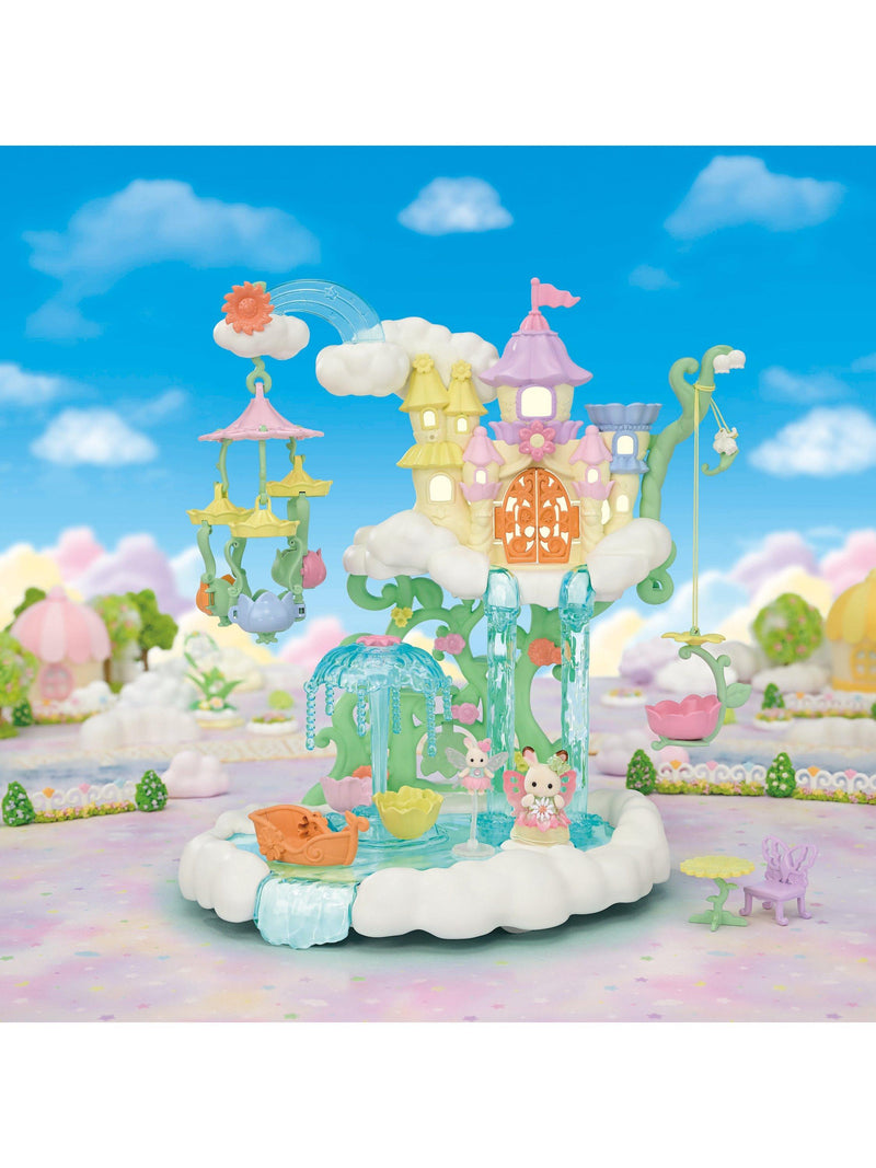 Sylvanian Families Skytop Fairy Castle playset - British product