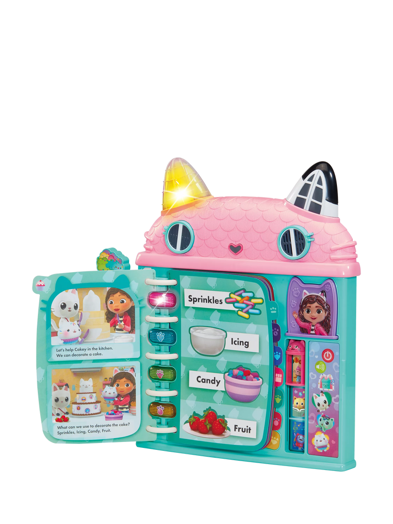 VTech Gabby's Dollhouse Cat-a-Vator Discovery interactive book (British brand)