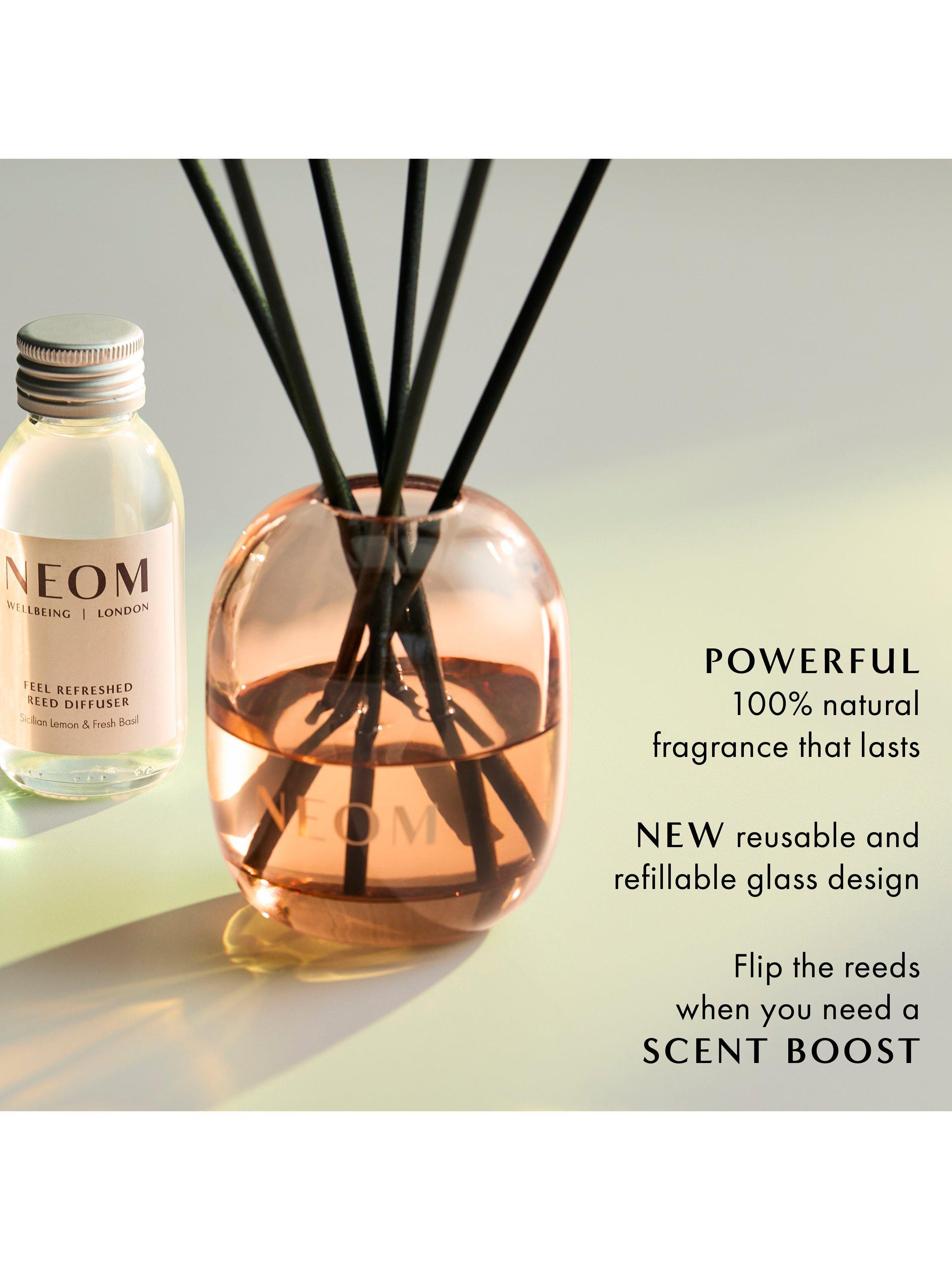 NEOM reed diffuser refill Feel Refreshed 100ml, UK version