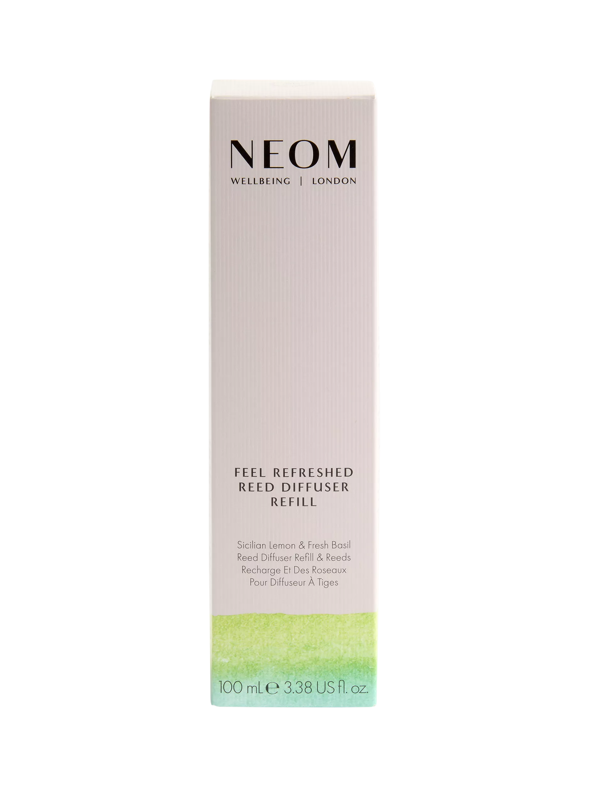 NEOM reed diffuser refill Feel Refreshed 100ml, UK version