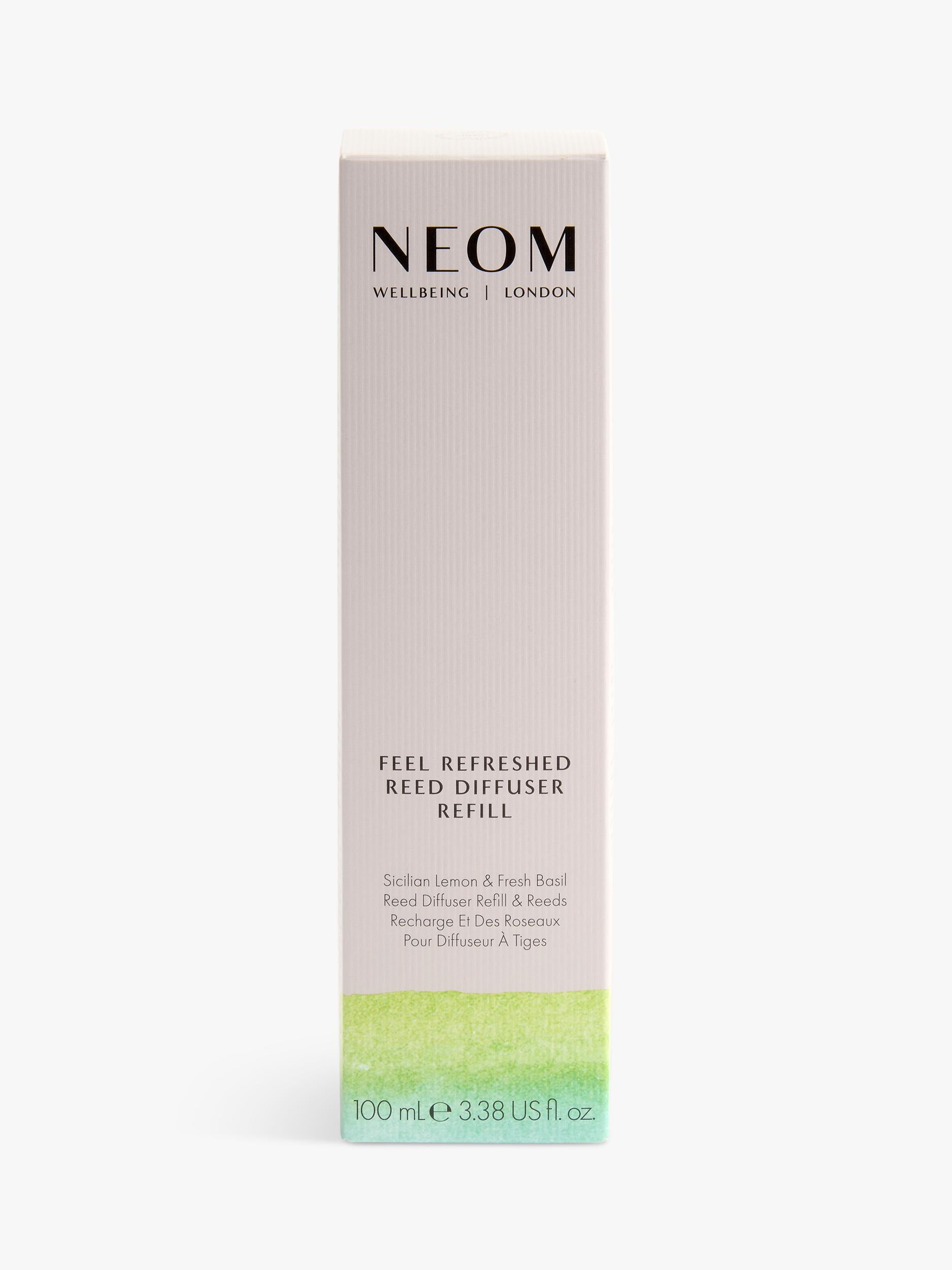 NEOM reed diffuser refill Feel Refreshed 100ml, UK version