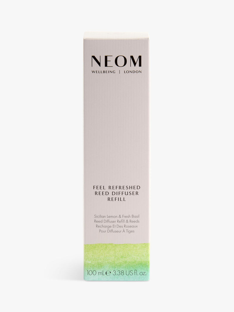 NEOM reed diffuser refill Feel Refreshed 100ml, UK version