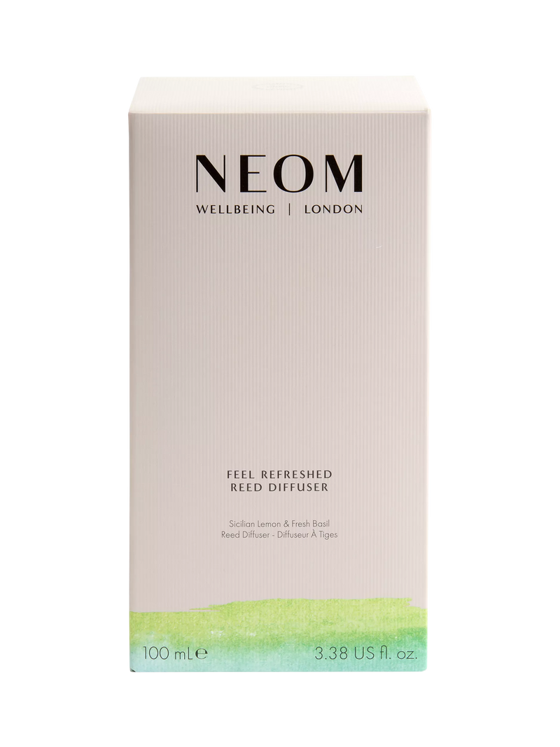 NEOM Feel Refreshed reed diffuser 100ml, imported from the UK