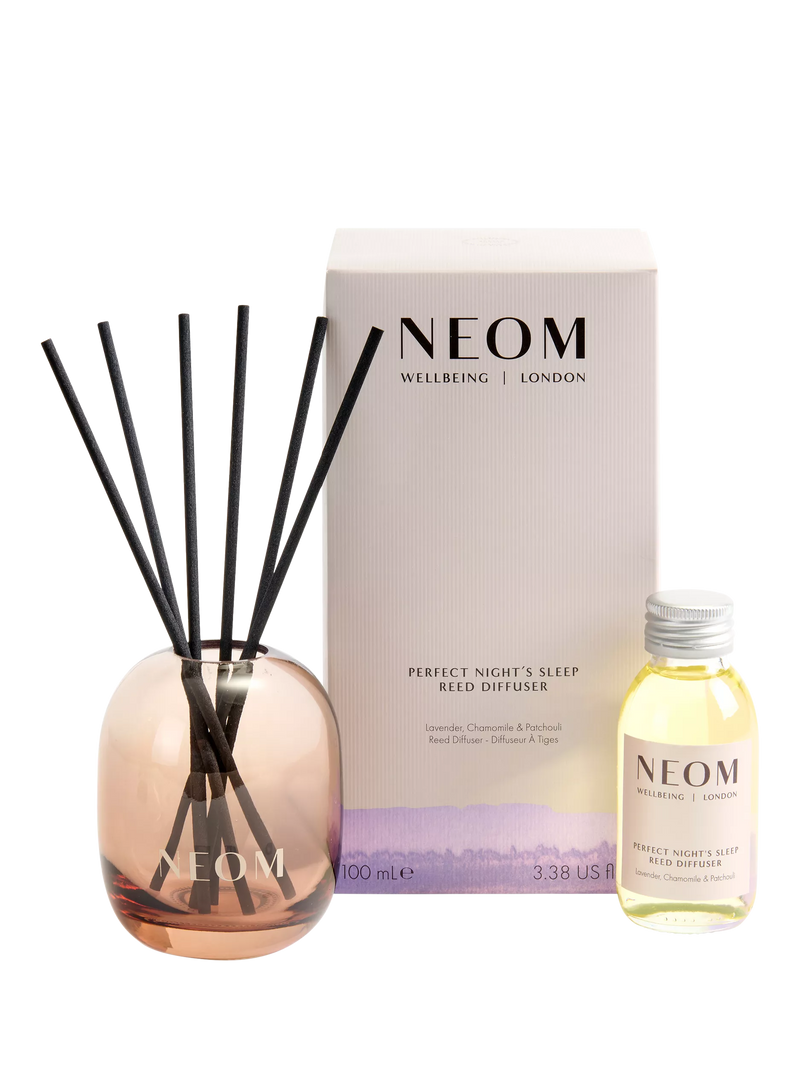 NEOM Perfect Night's Sleep reed diffuser 100ml, imported from the UK
