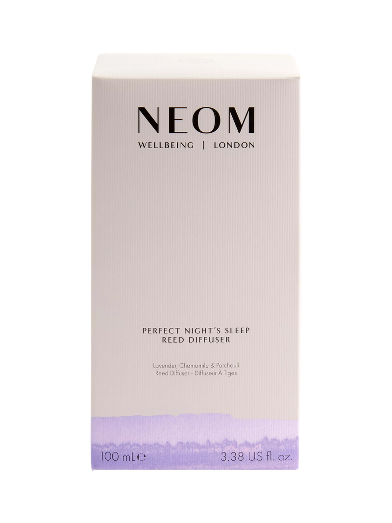 NEOM Perfect Night's Sleep reed diffuser 100ml, imported from the UK