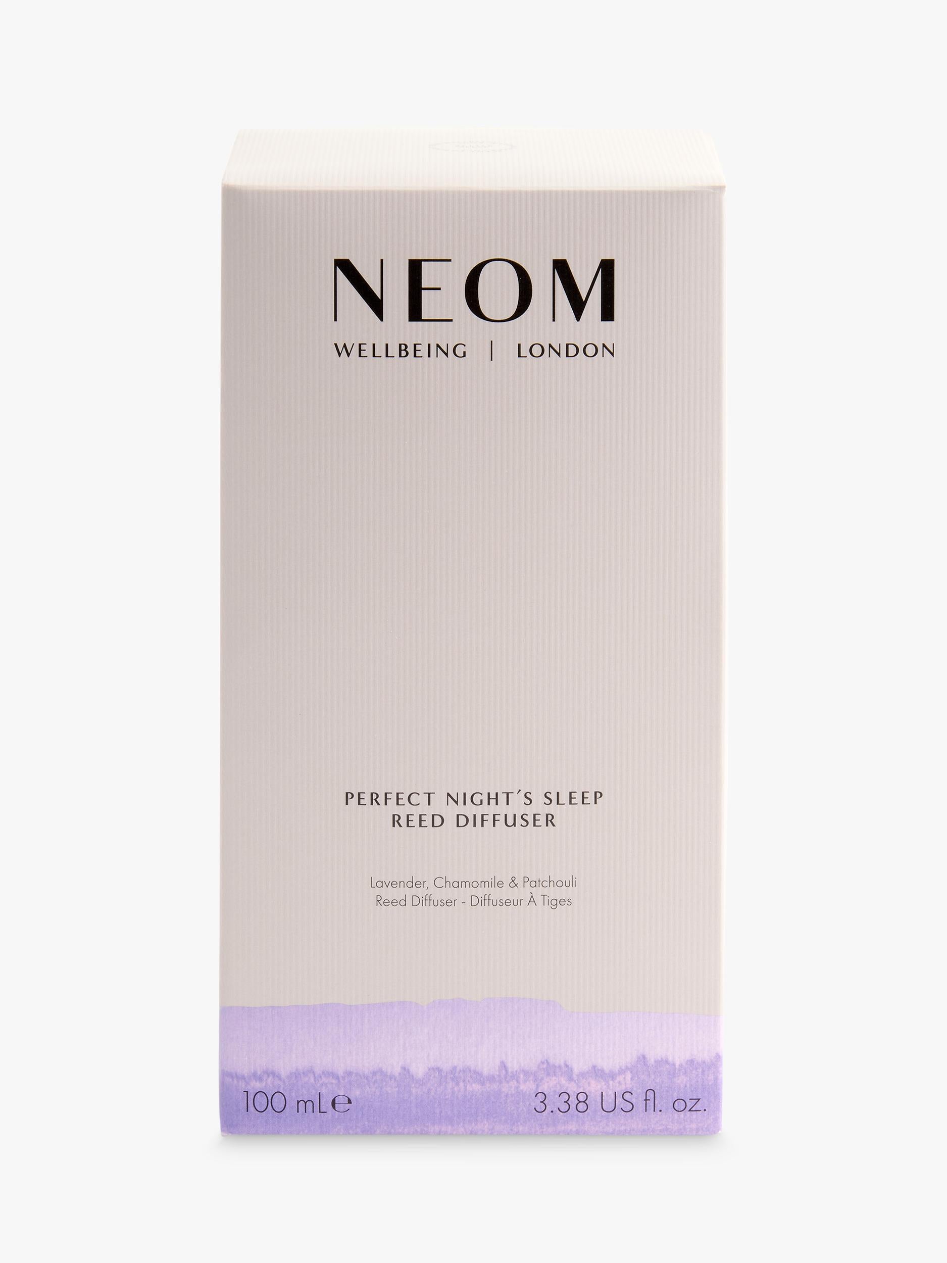 NEOM Perfect Night's Sleep reed diffuser 100ml, imported from the UK