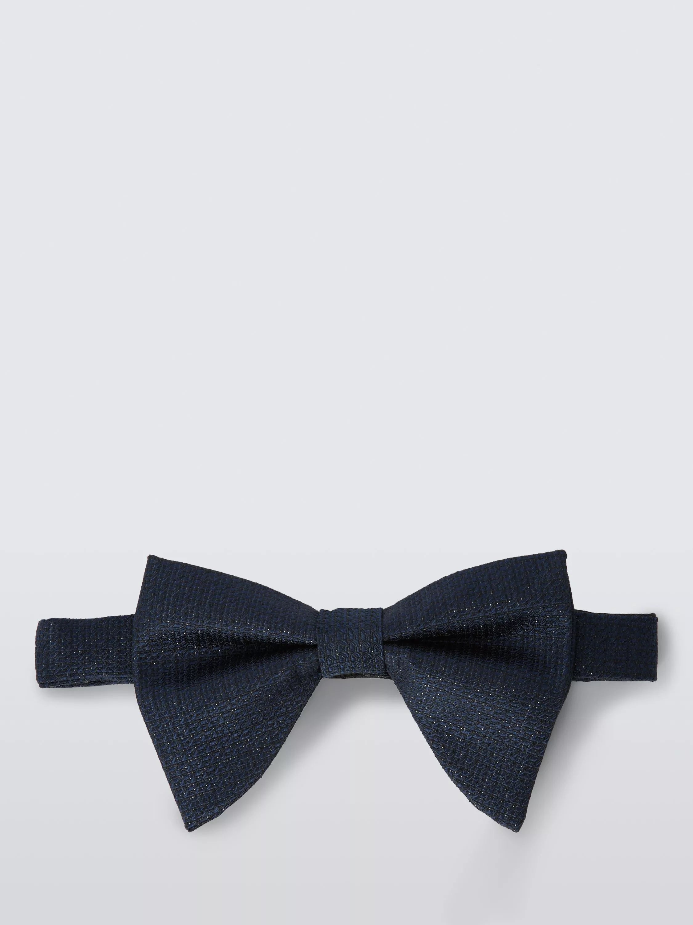 John Lewis Sparkle Silk Blend Ready Tied Bow Tie