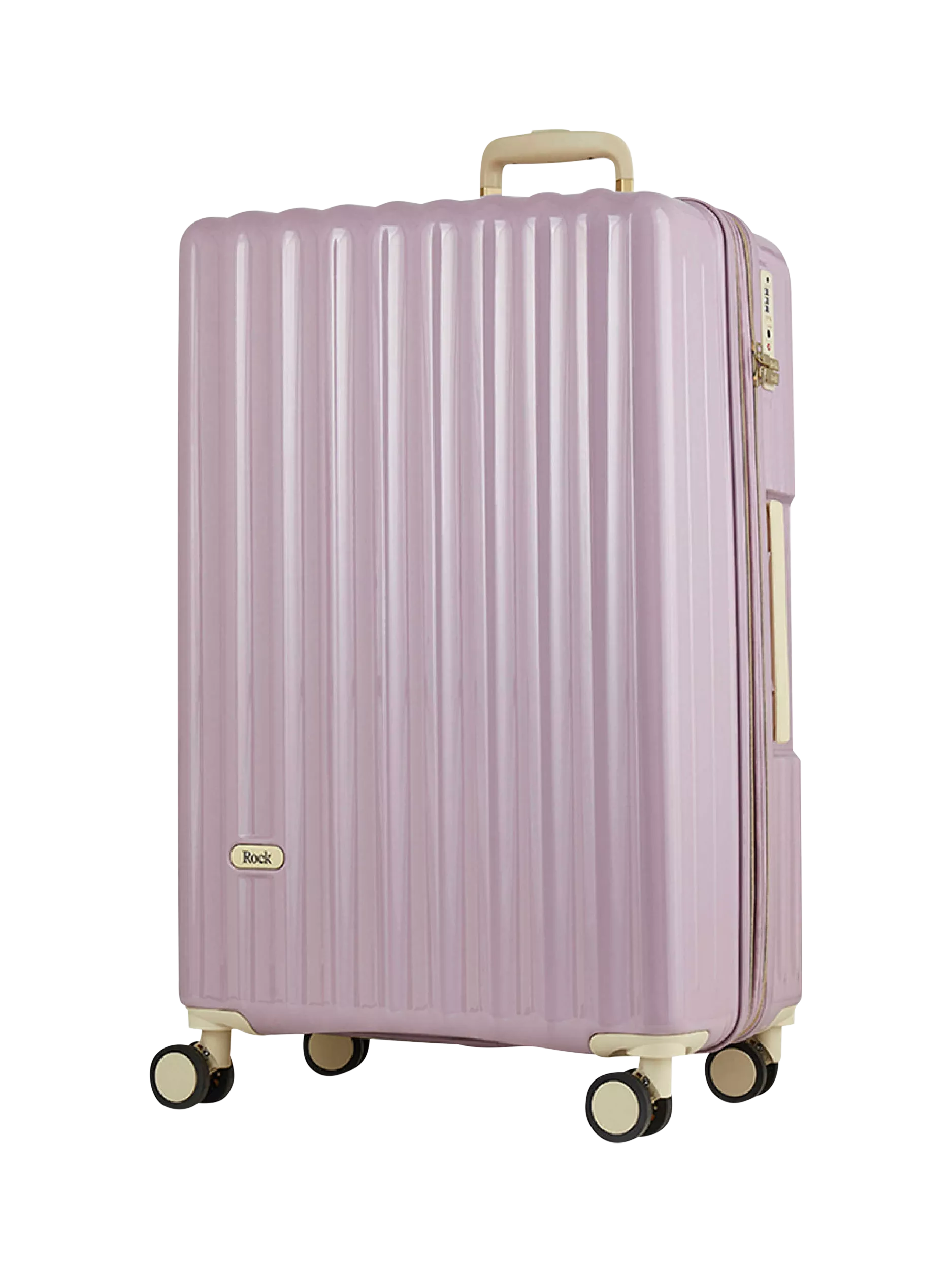 Rock Primrose 8-Wheel 76cm Expandable Large Suitcase