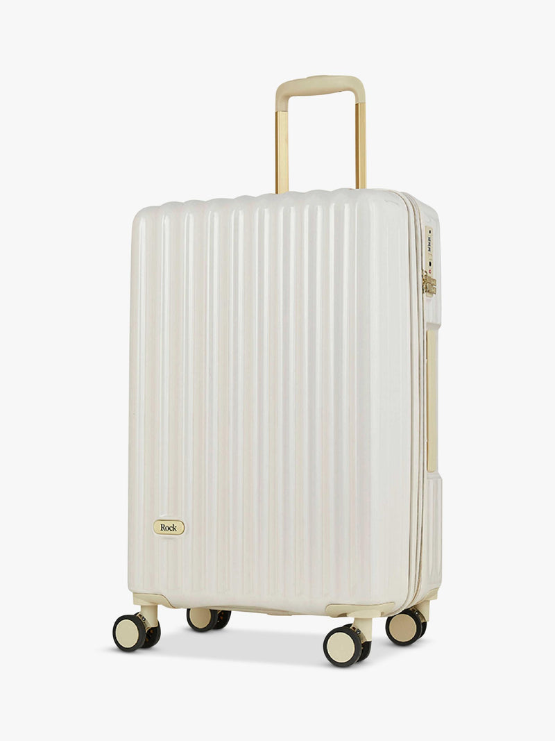 Rock Primrose 8 wheel expandable medium suitcase 66cm, UK version