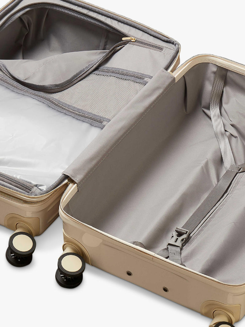 Rock Primrose 8 wheel expandable medium suitcase 66cm, UK version