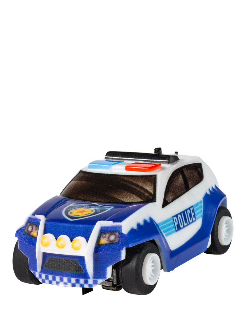Scalextric Police Chase toy racing set, imported from the UK