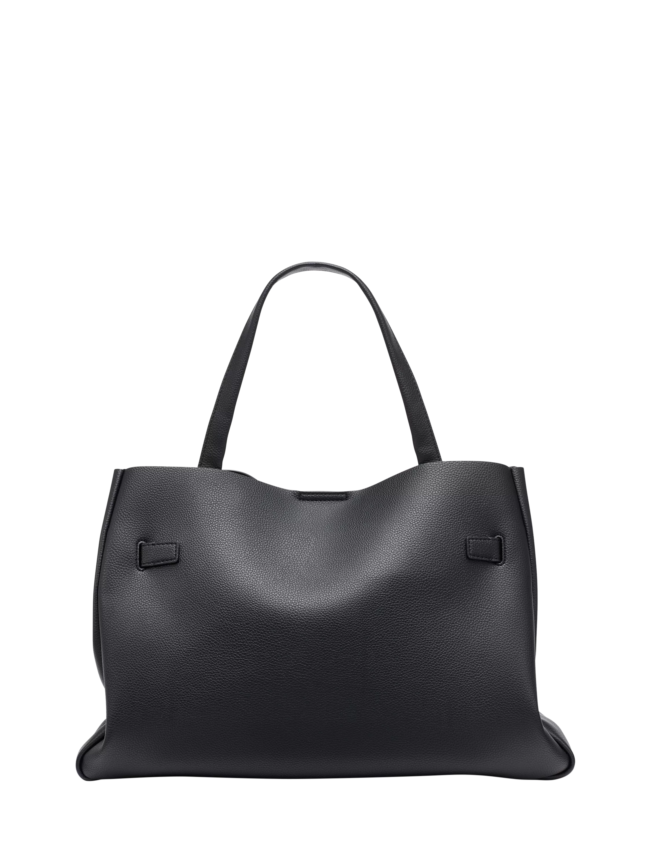 DKNY Bryar Large Satchel Bag Black, imported from the UK