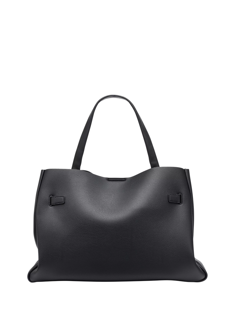 DKNY Bryar Large Satchel Bag Black, imported from the UK