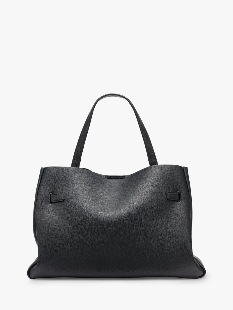 DKNY Bryar Large Satchel Bag Black, imported from the UK