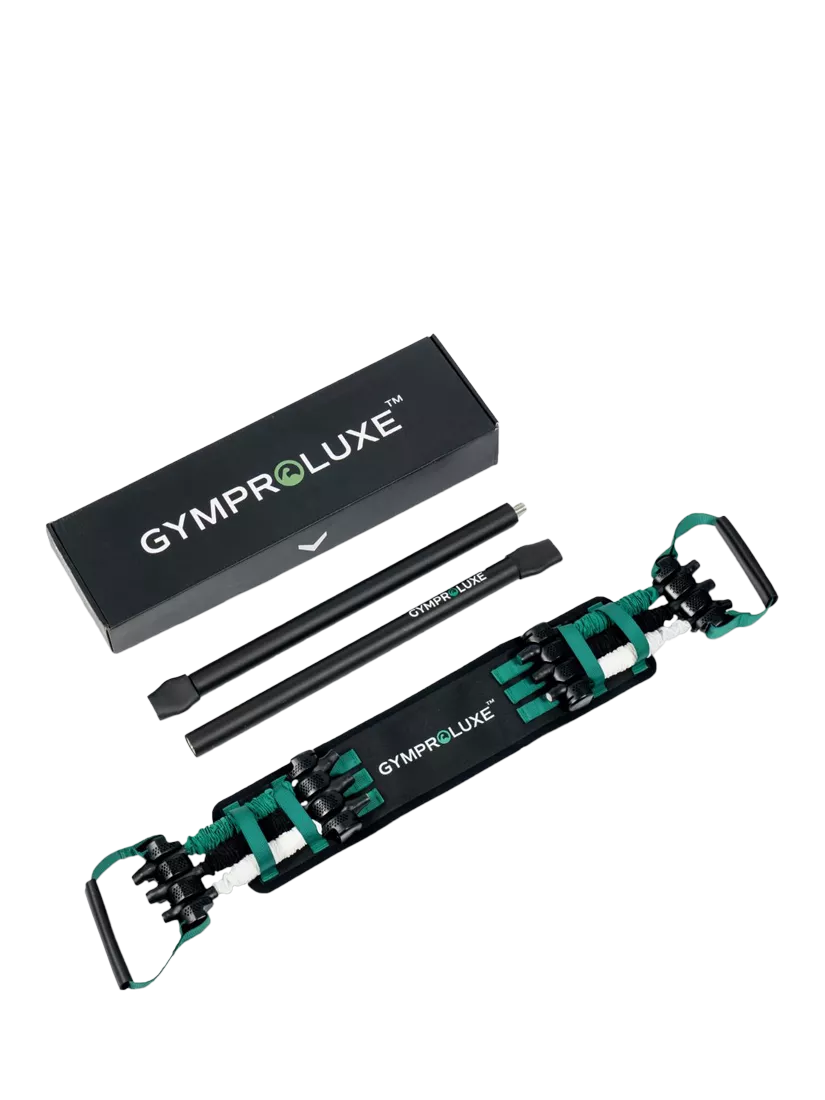 Gymproluxe Band and Bar Set 2.0, imported from the UK