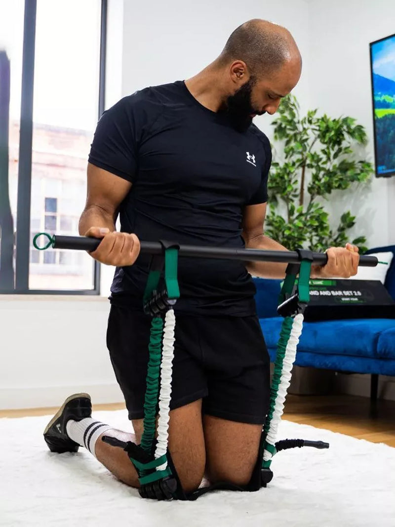 Gymproluxe Band and Bar Set 2.0, imported from the UK