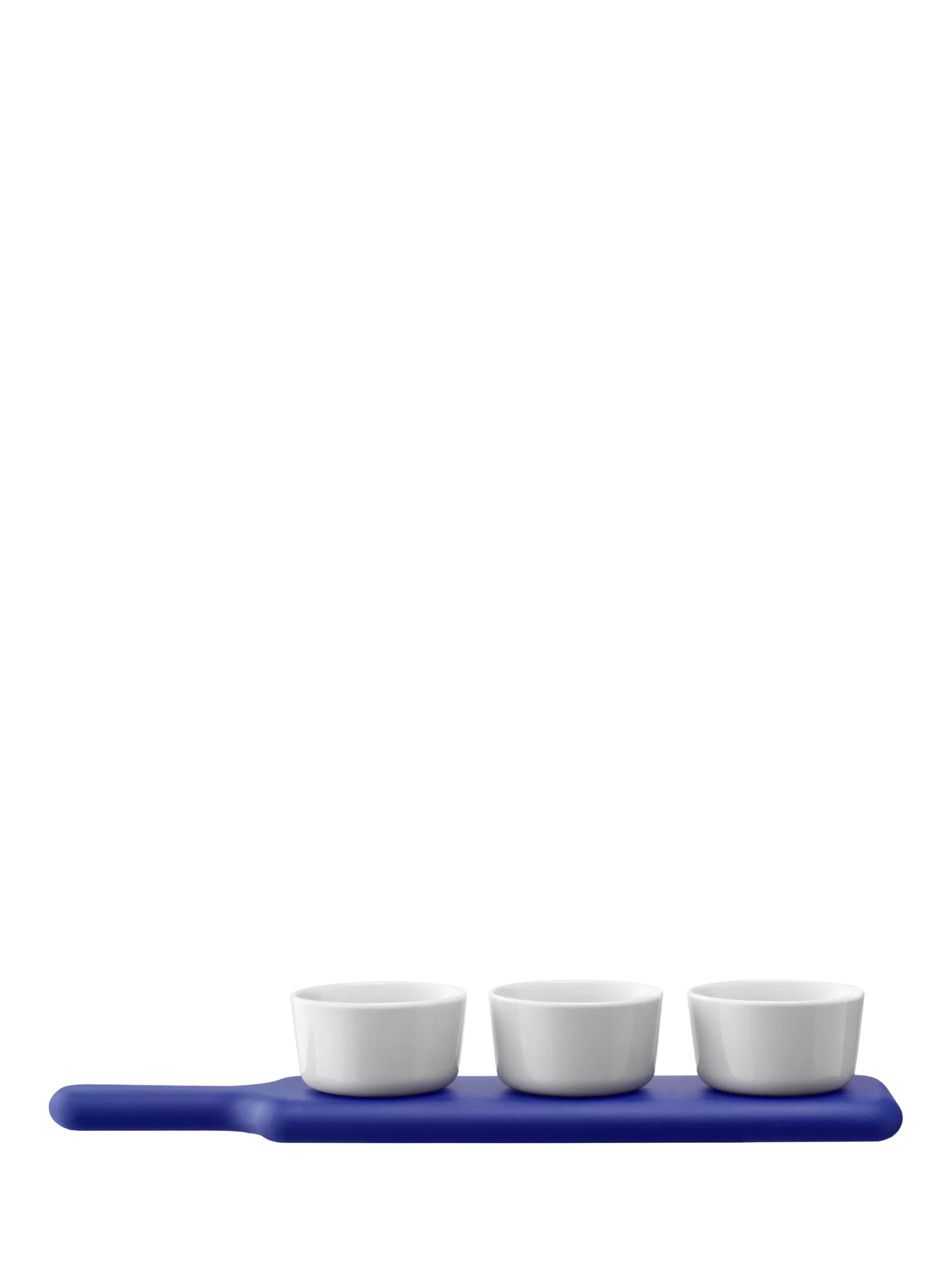 LSA International snack board and bowl set Tarn Blue (British brand)