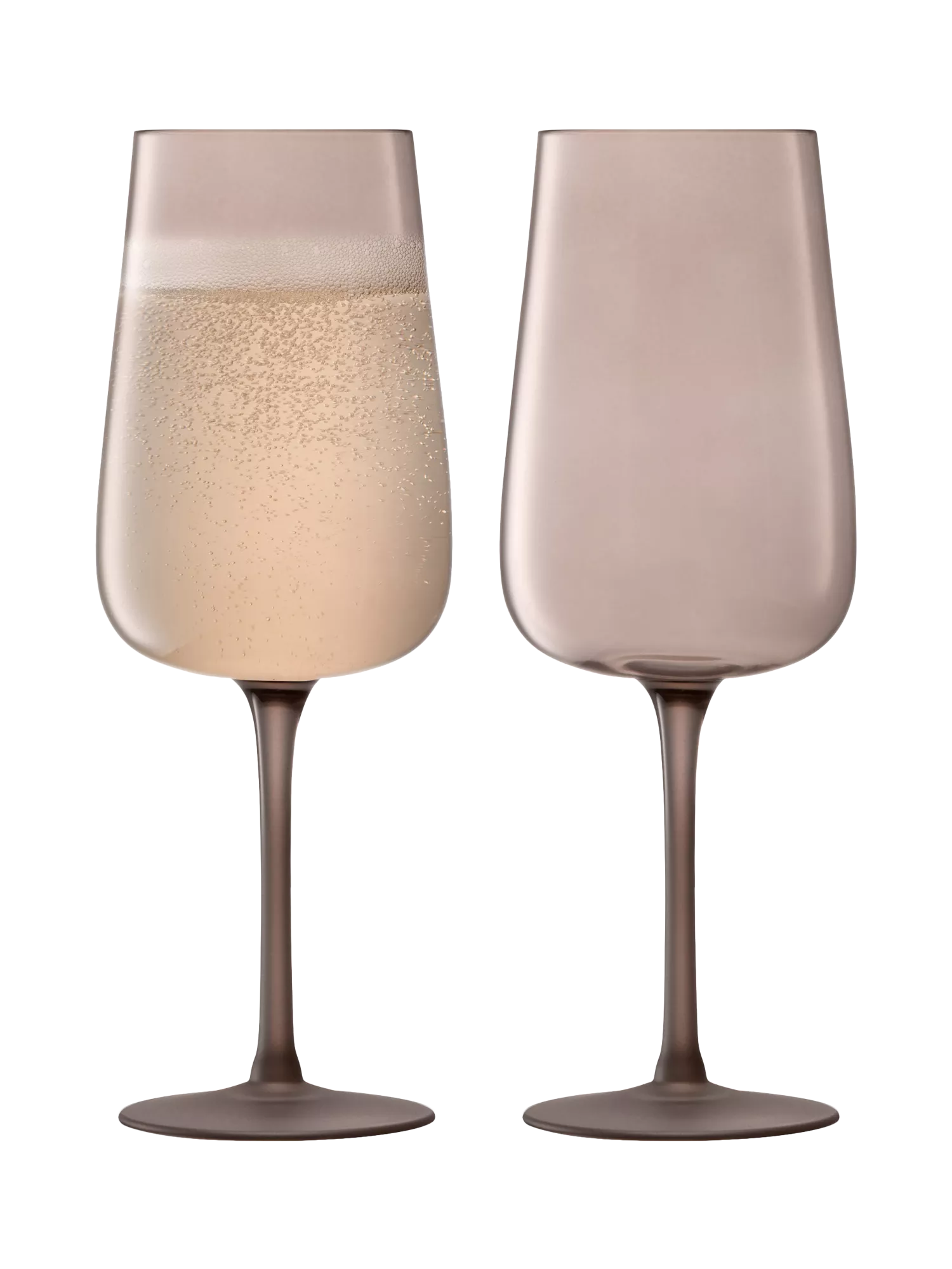 LSA International champagne flutes set of 2, imported from the UK