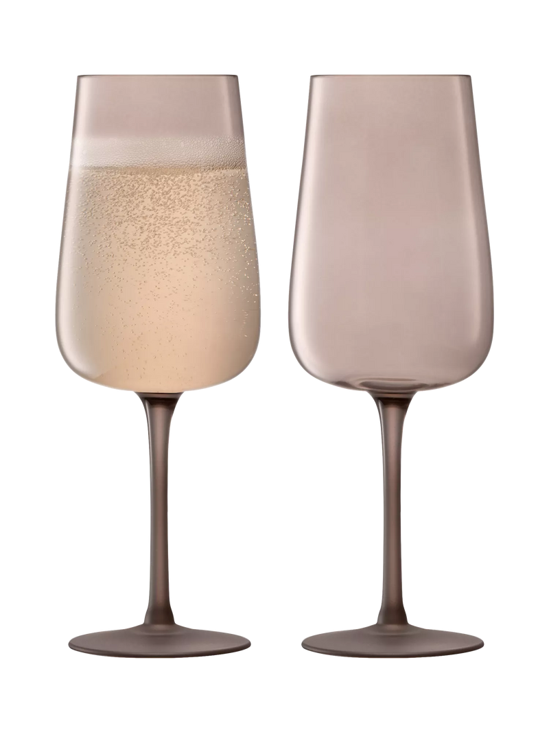 LSA International champagne flutes set of 2, imported from the UK