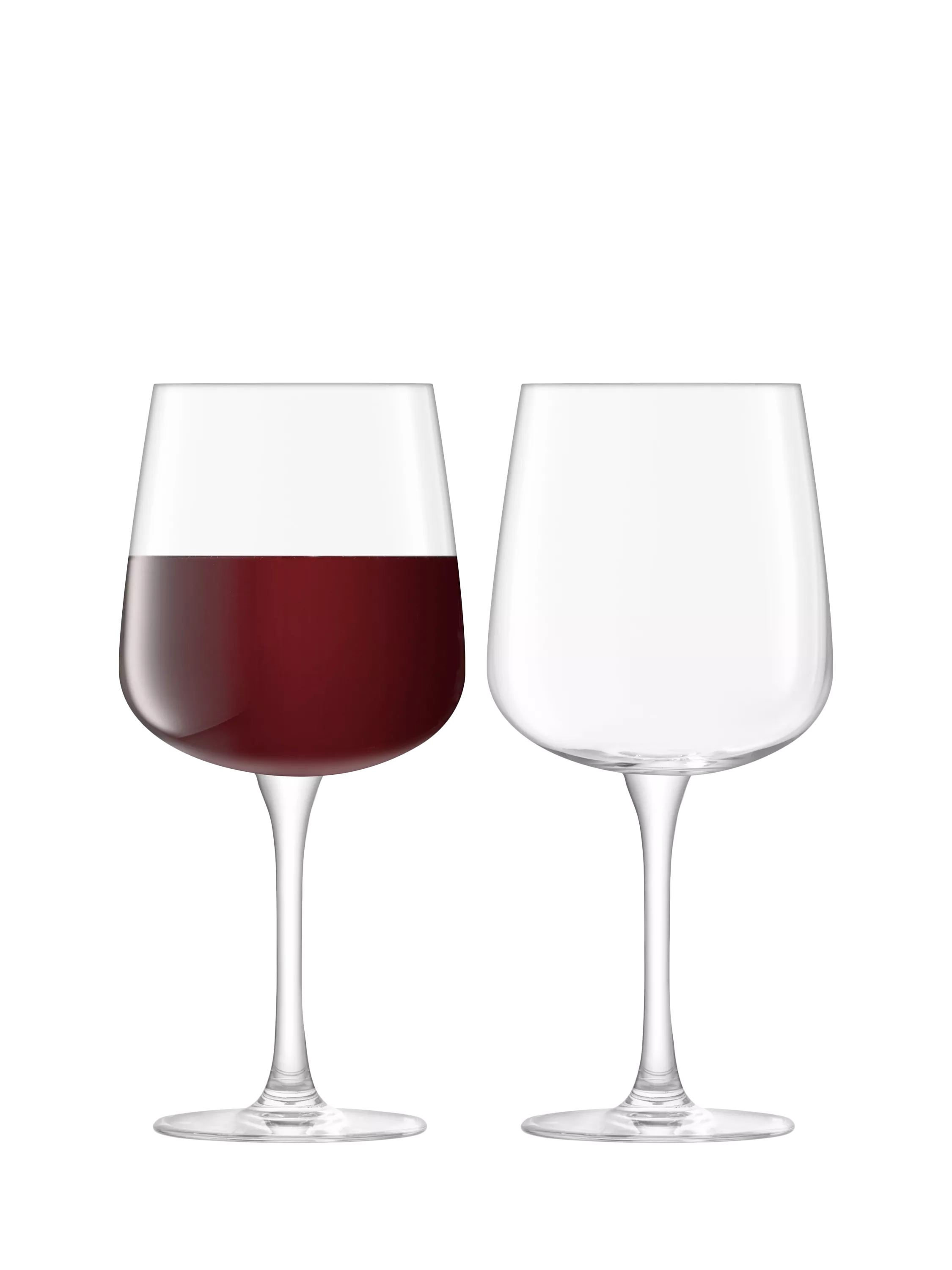 LSA International Arc wine glasses 330ml clear set of 2 - British product
