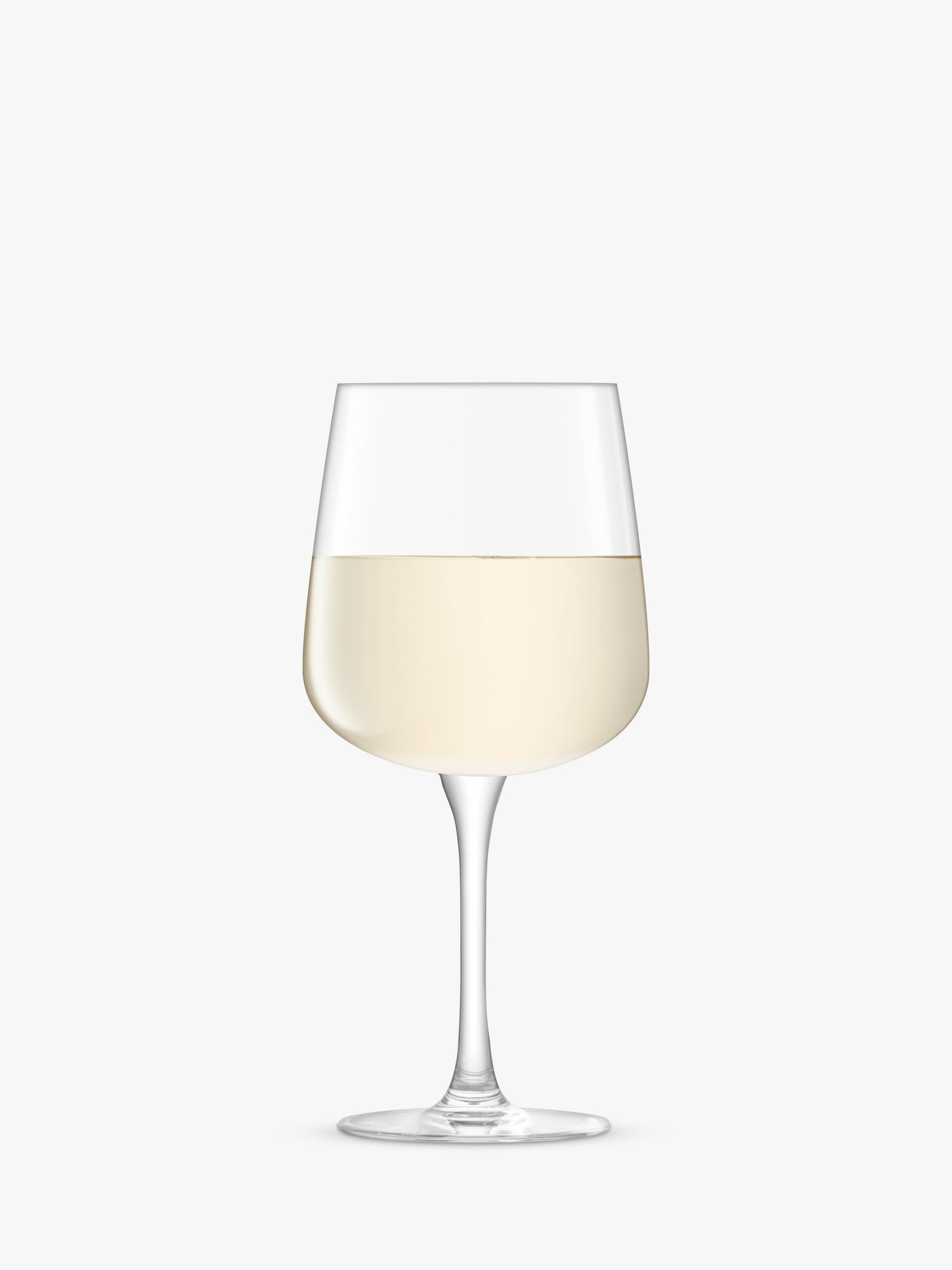 LSA International Arc wine glasses 330ml clear set of 2 - British product