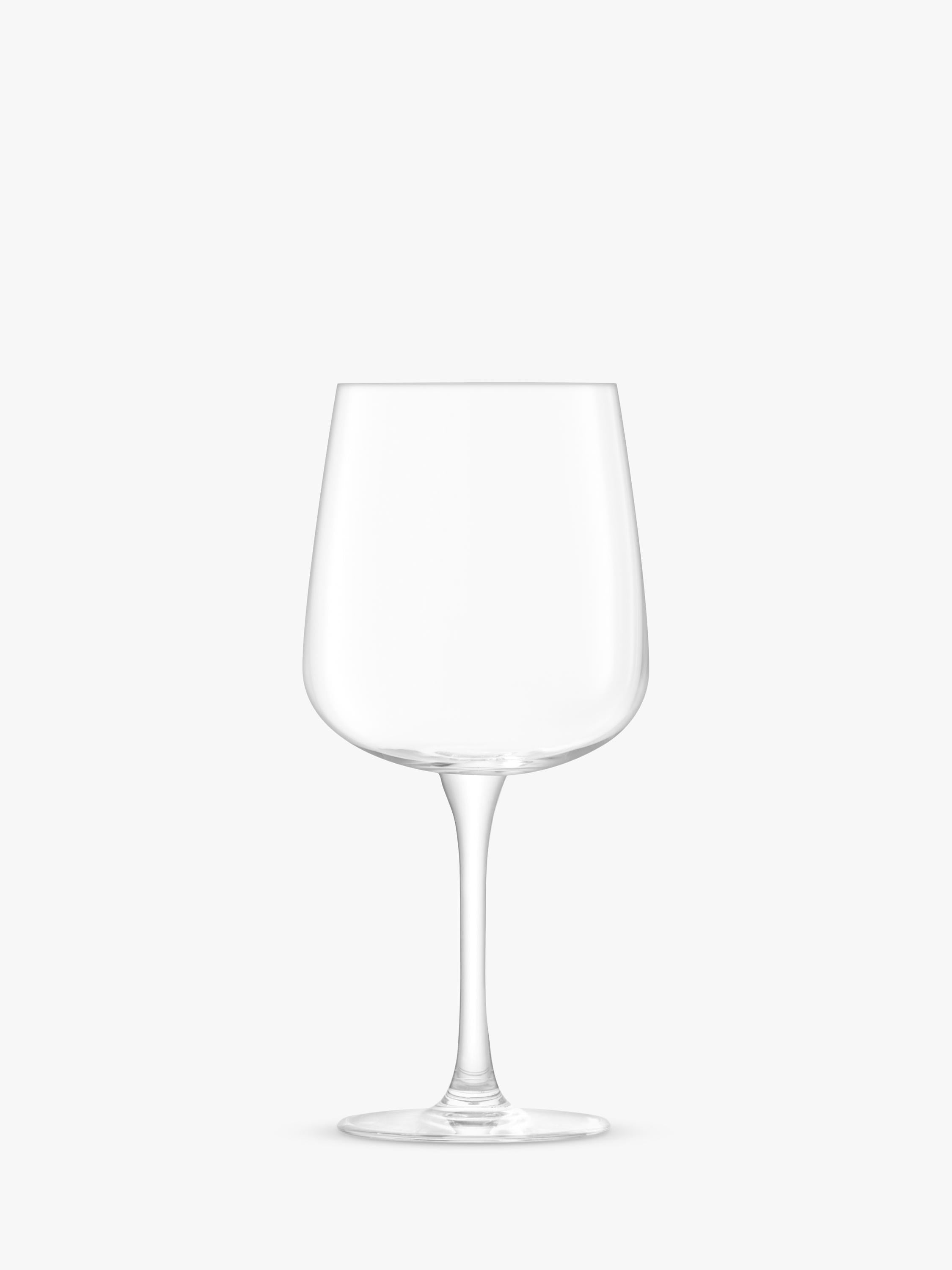 LSA International Arc wine glasses 330ml clear set of 2 - British product