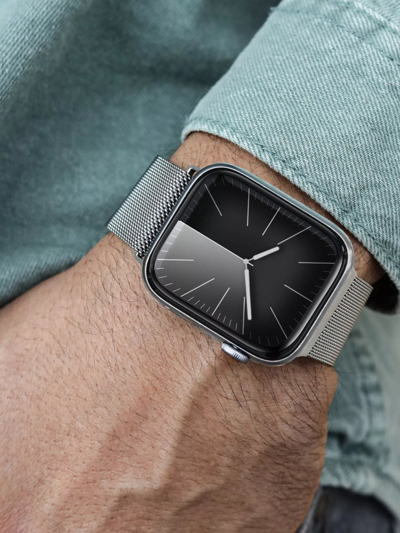 Vonmählen Milanese Loop 2 silver band, imported from the UK