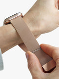 Vonmählen Milanese Loop 2 rose gold watch strap for Apple Watch, imported from the UK