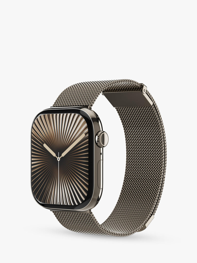 Vonmählen Milanese Loop 2 Desert Sand watch band 44-49mm - British product
