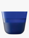 LSA International Arc Contrast glass tumblers set of 2 in cobalt 260ml - British product