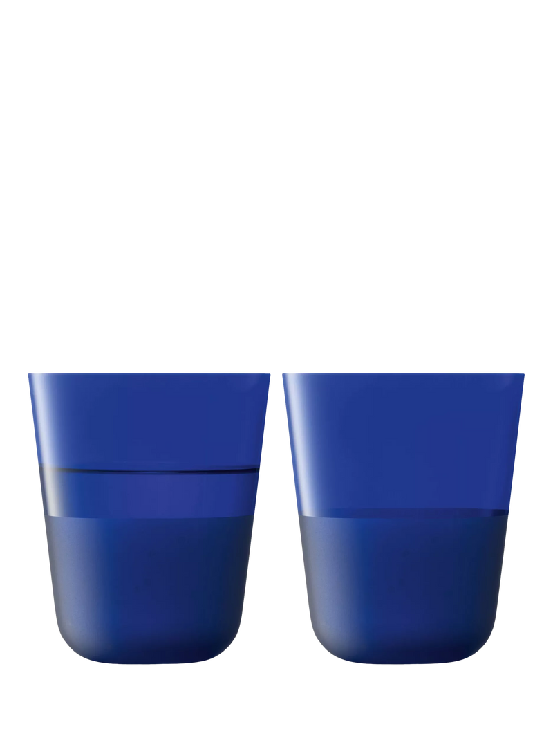 LSA International Arc Contrast tumbler set of 2 380ml, imported from the UK