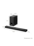LG US80TY soundbar with wireless subwoofer, UK version