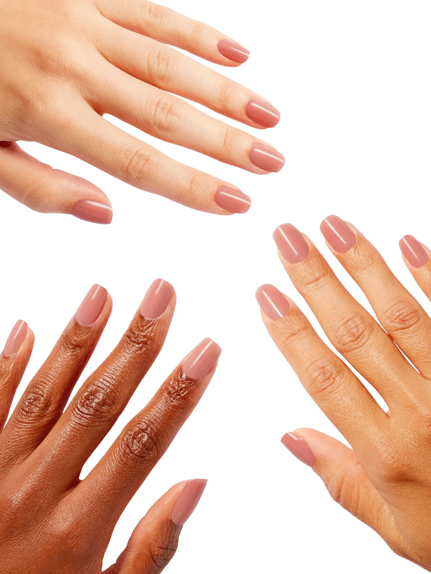 OPI xPRESS/ON press on nails Somewhere Over the Rainbow Mountains (British brand)