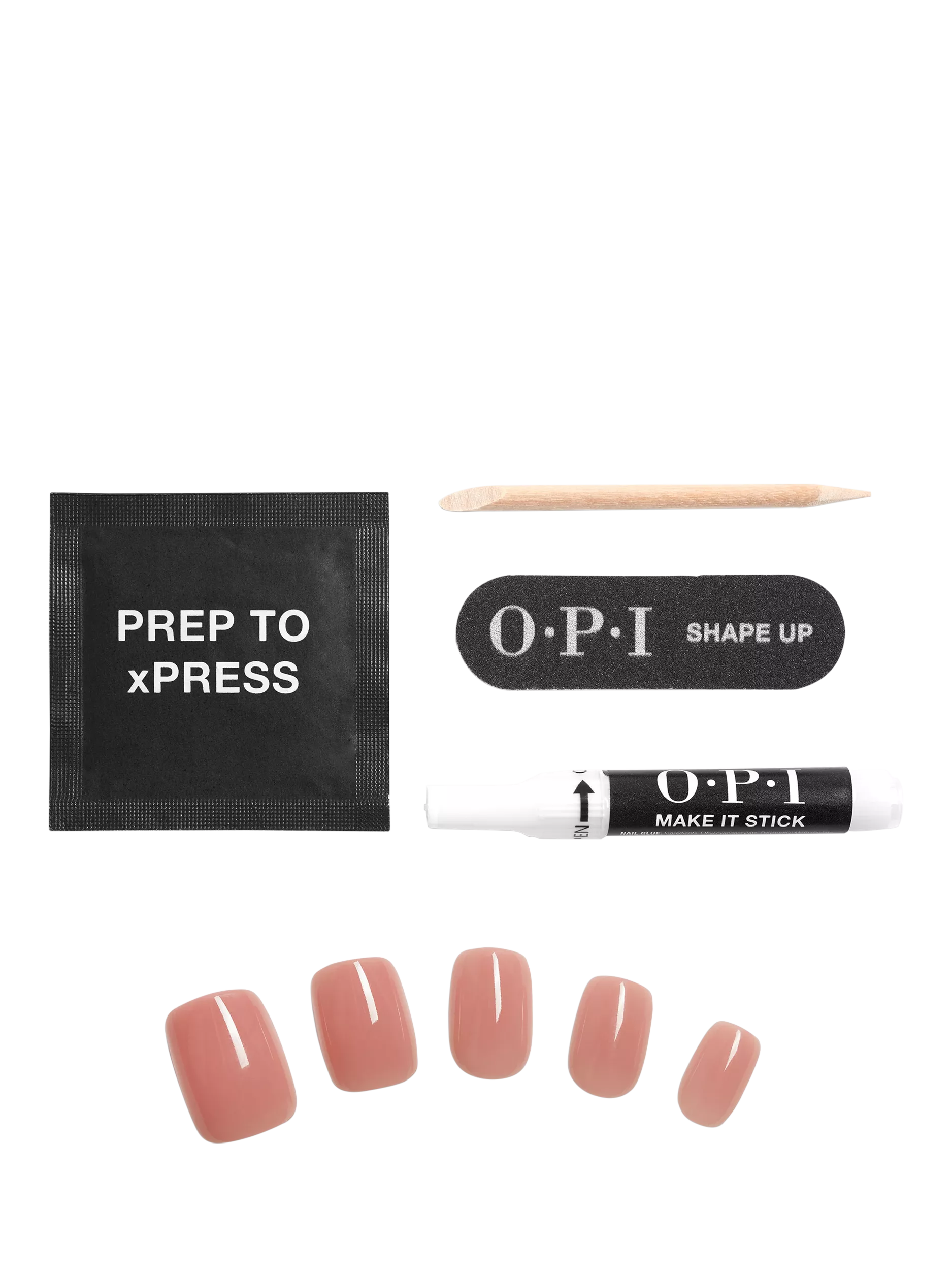 OPI xPRESS/ON press on nails Somewhere Over the Rainbow Mountains (British brand)