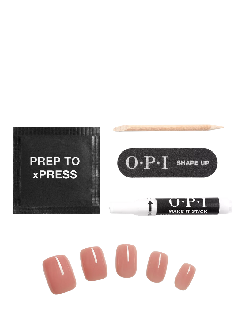 OPI xPRESS/ON press on nails Somewhere Over the Rainbow Mountains (British brand)