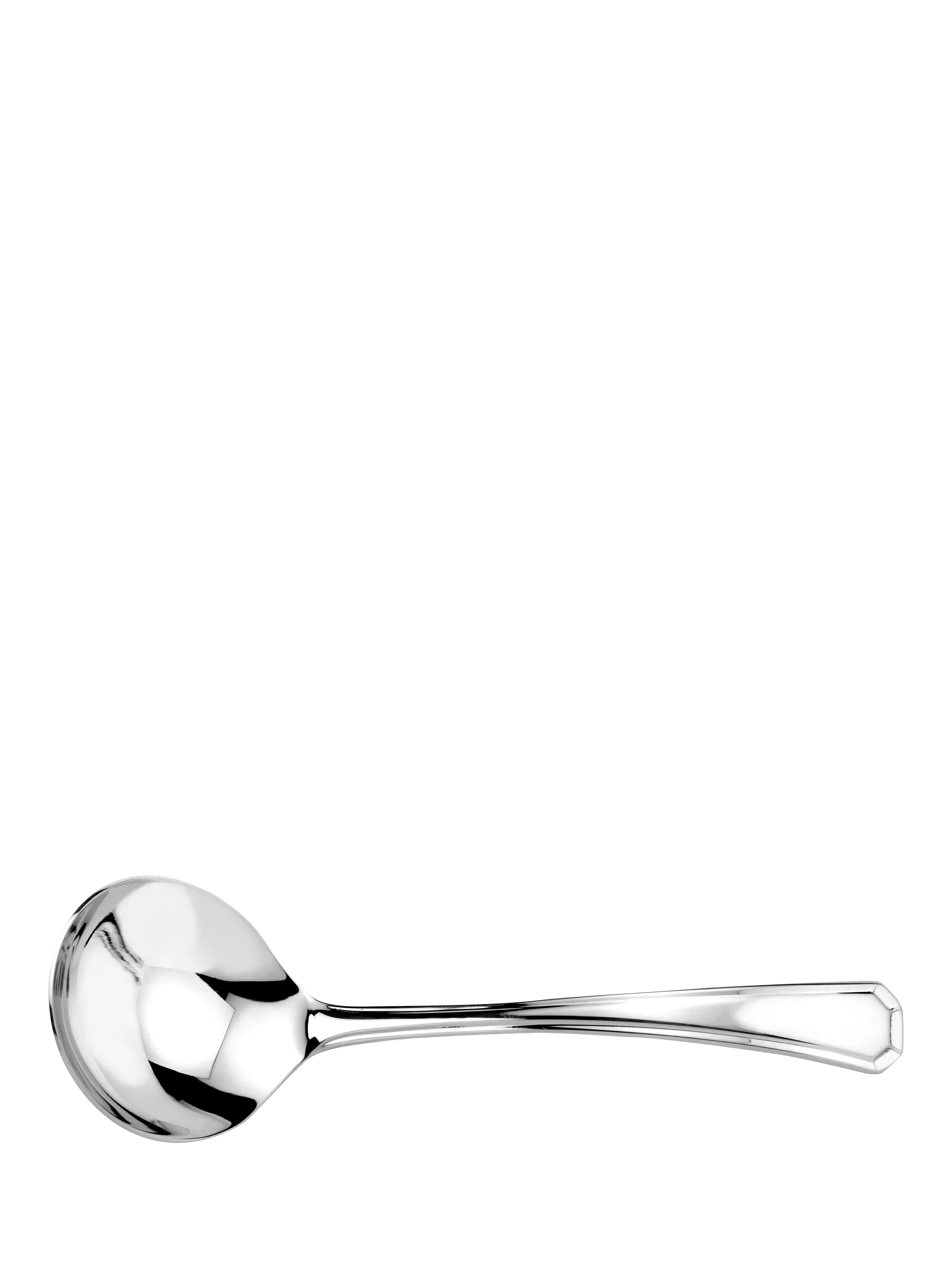 Arthur Price Grecian stainless steel sauce ladle 12.8cm, UK version