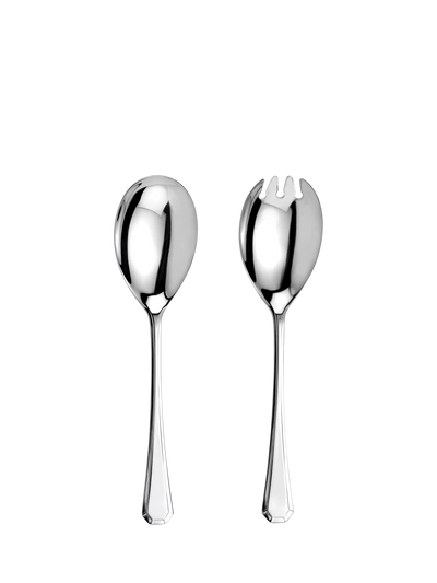 John Lewis Arthur Price Grecian Stainless Steel Spoon & Fork Salad Server Set- Buy online at McGrocer