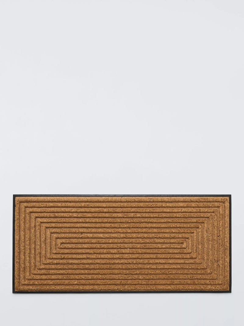 John Lewis Diamond Scraper Door Mat 75x45cm
