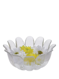 Dartington Crystal Daisy Heirloom clear glass bowl 21.5cm (British brand)