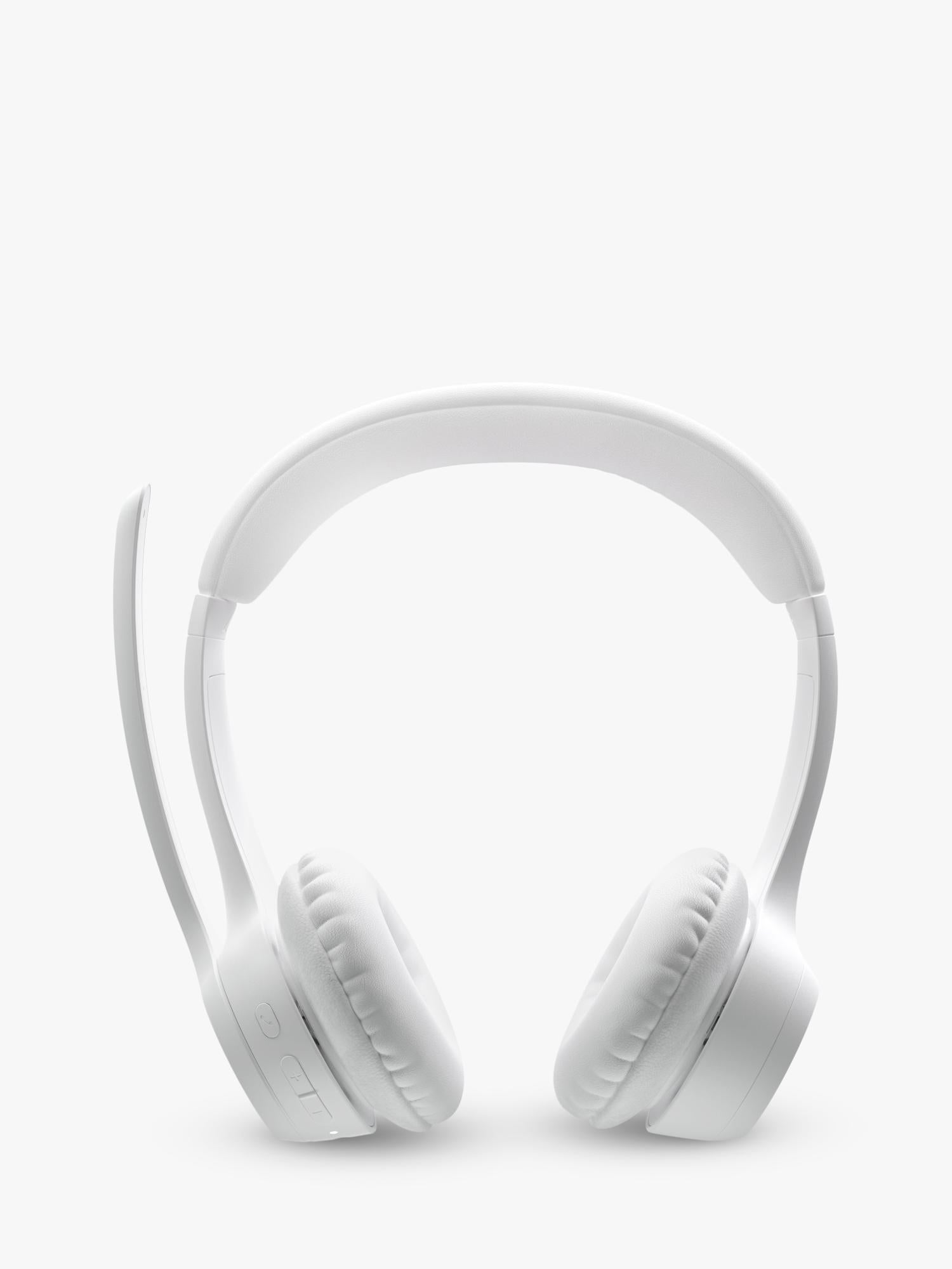 Logitech Zone 300 wireless on-ear headset off white, UK version