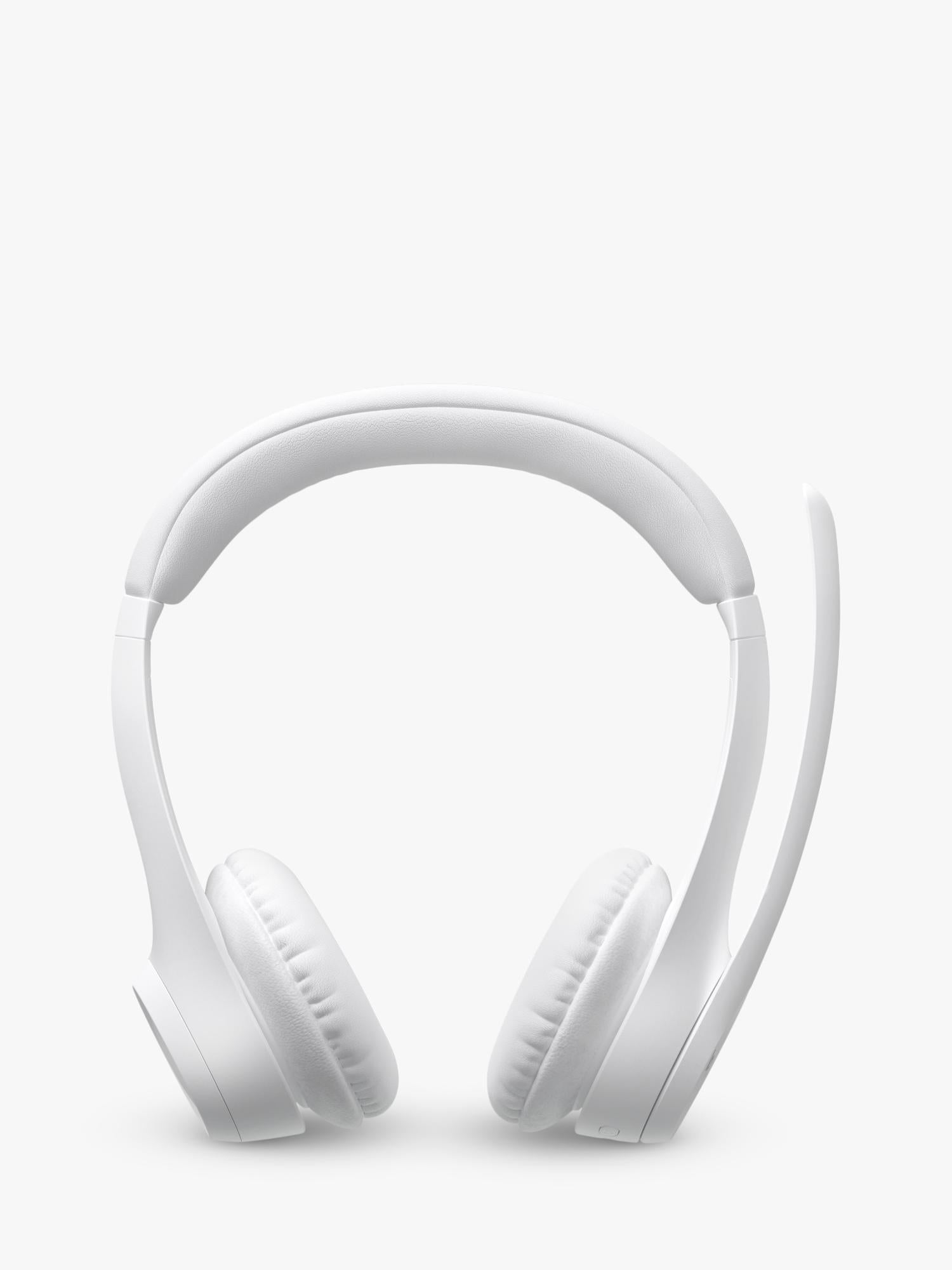 Logitech Zone 300 wireless on-ear headset off white, UK version