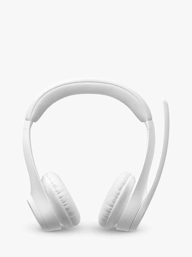 Logitech Zone 300 wireless on-ear headset off white, UK version