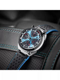 Citizen Promaster Bullhead Racing Chronograph blue dial leather strap - British product